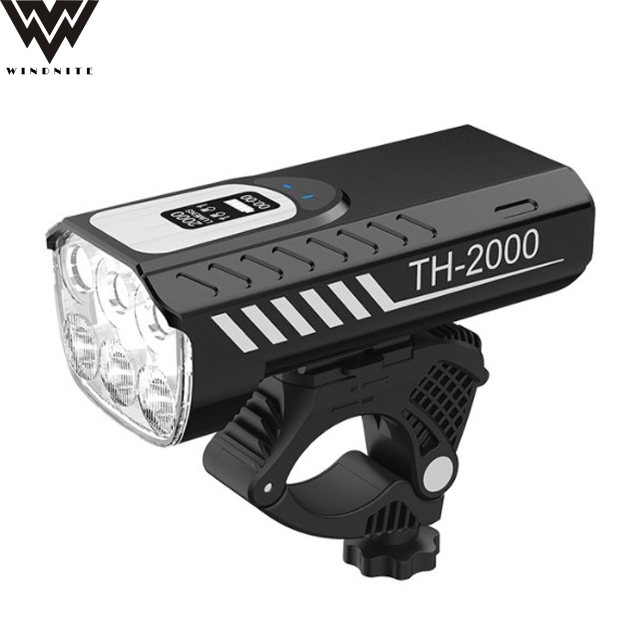 TH2000 Super Bright Bike Headlight Type-C USB Rechargeable